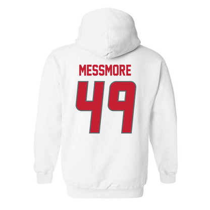 New Mexico - NCAA Baseball : Jack Messmore - Classic Shersey Hooded Sweatshirt-1