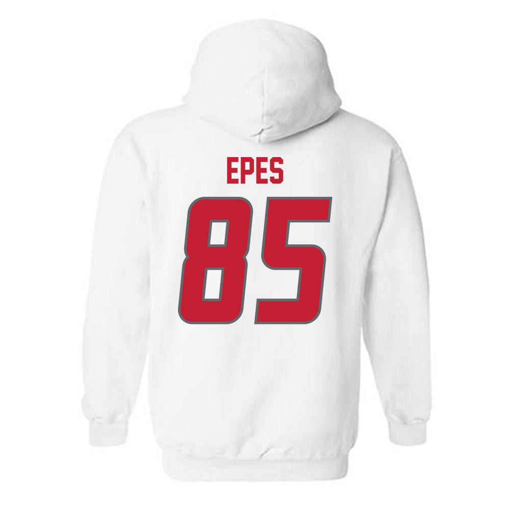 New Mexico - NCAA Football : Jackson Epes - Classic Shersey Hooded Sweatshirt-1