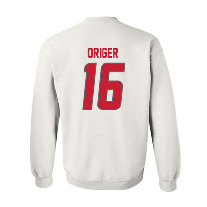 New Mexico - NCAA Baseball : Grant Origer - Classic Shersey Crewneck Sweatshirt-1