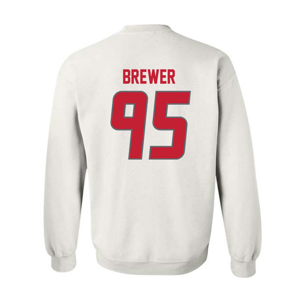 New Mexico - NCAA Football : Colby Brewer - Classic Shersey Crewneck Sweatshirt-1
