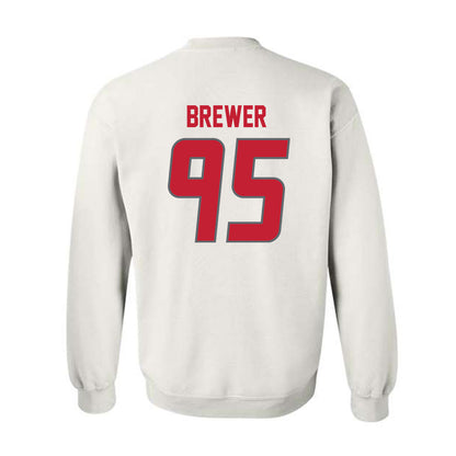 New Mexico - NCAA Football : Colby Brewer - Classic Shersey Crewneck Sweatshirt-1