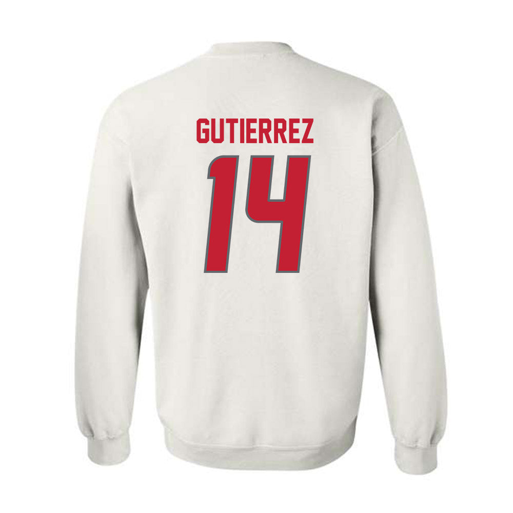 New Mexico - NCAA Football : Melaki Gutierrez - Classic Shersey Crewneck Sweatshirt-1
