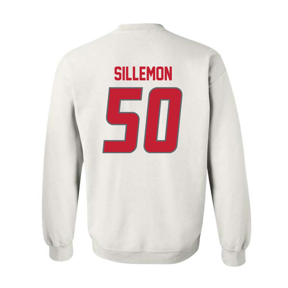 New Mexico - NCAA Football : Isaiah Sillemon - Classic Shersey Crewneck Sweatshirt-1