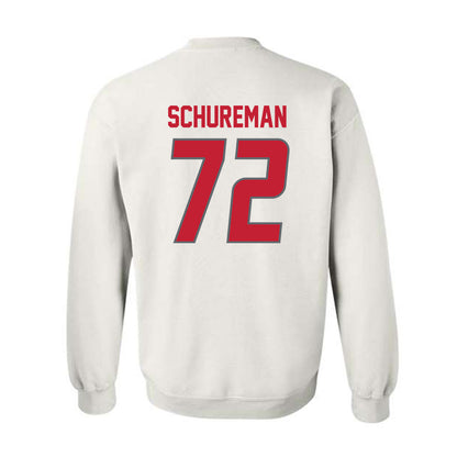 New Mexico - NCAA Football : Griffin Schureman - Classic Shersey Crewneck Sweatshirt-1