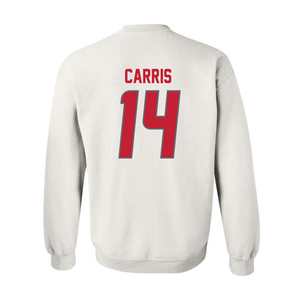 New Mexico - NCAA Baseball : Akili Carris - Classic Shersey Crewneck Sweatshirt-1