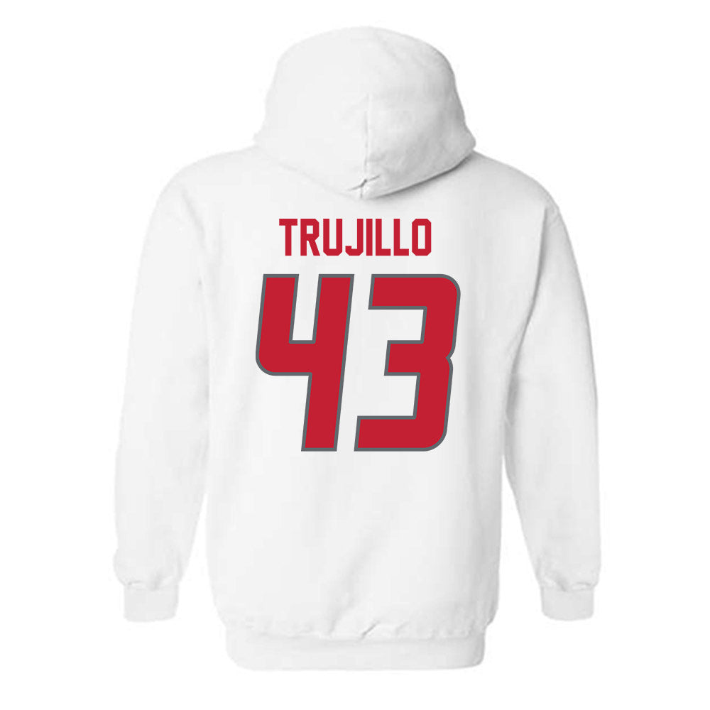 New Mexico - NCAA Baseball : Gene Trujillo - Classic Shersey Hooded Sweatshirt-1