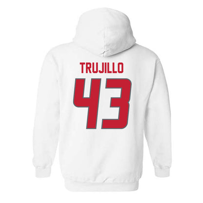 New Mexico - NCAA Baseball : Gene Trujillo - Classic Shersey Hooded Sweatshirt-1