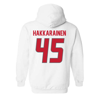 New Mexico - NCAA Women's Basketball : Lilli Hakkarainen - Classic Shersey Hooded Sweatshirt-1