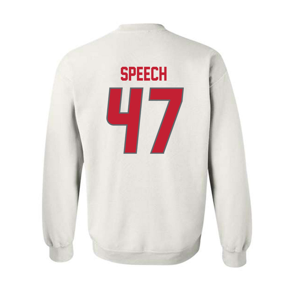 New Mexico - NCAA Football : Drew Speech - Classic Shersey Crewneck Sweatshirt-1