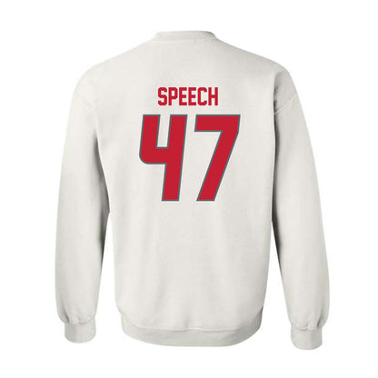New Mexico - NCAA Football : Drew Speech - Classic Shersey Crewneck Sweatshirt-1