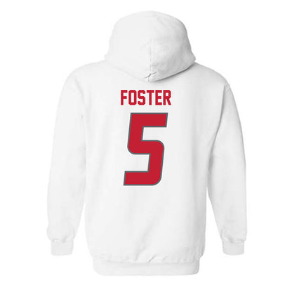 New Mexico - NCAA Women's Basketball : Kaia Foster - Classic Shersey Hooded Sweatshirt-1