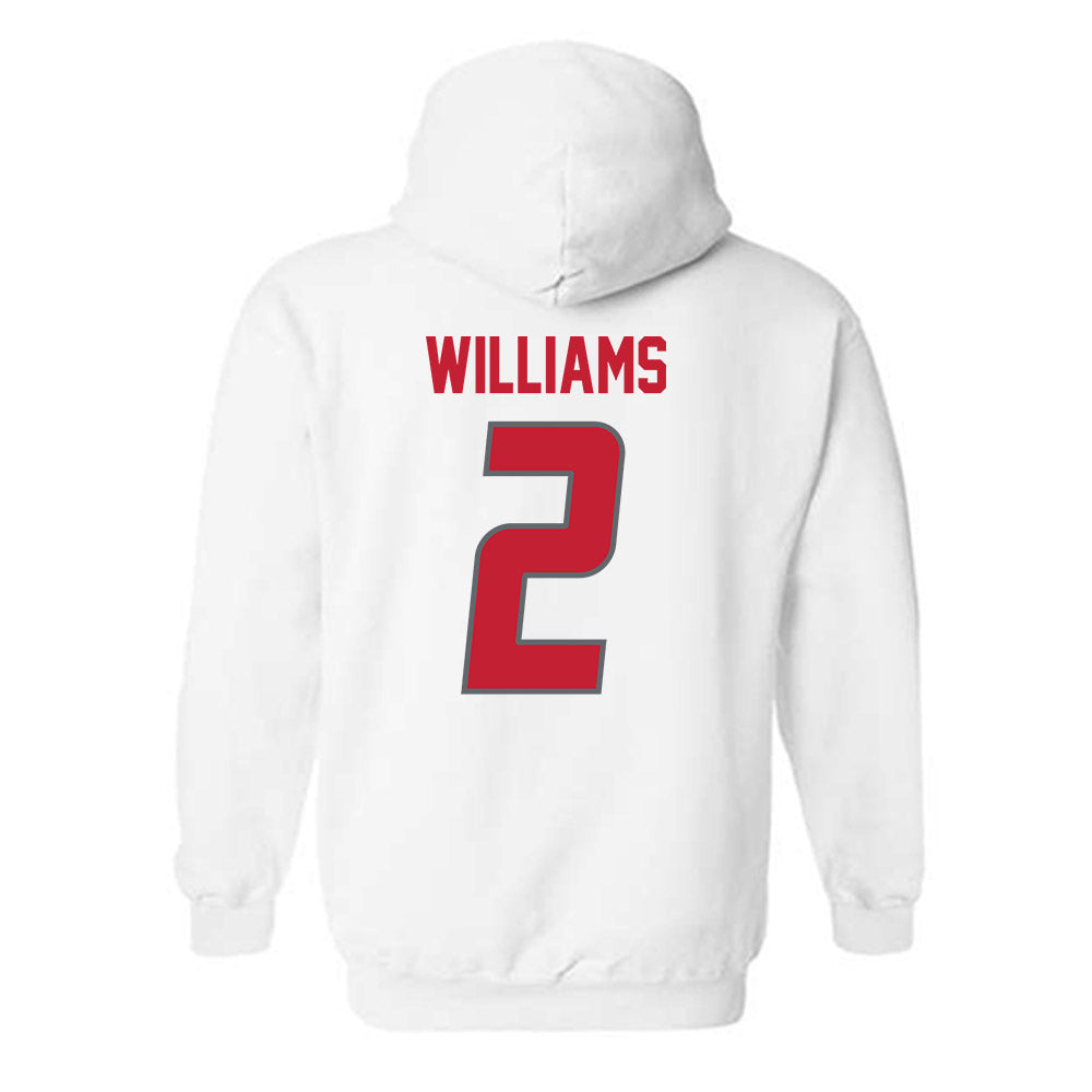 New Mexico - NCAA Football : Abraham Williams - Classic Shersey Hooded Sweatshirt-1