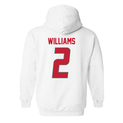 New Mexico - NCAA Football : Abraham Williams - Classic Shersey Hooded Sweatshirt-1