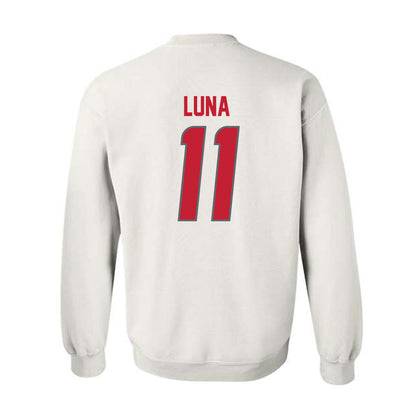 New Mexico - NCAA Men's Golf : Valentin Luna - Classic Shersey Crewneck Sweatshirt-1