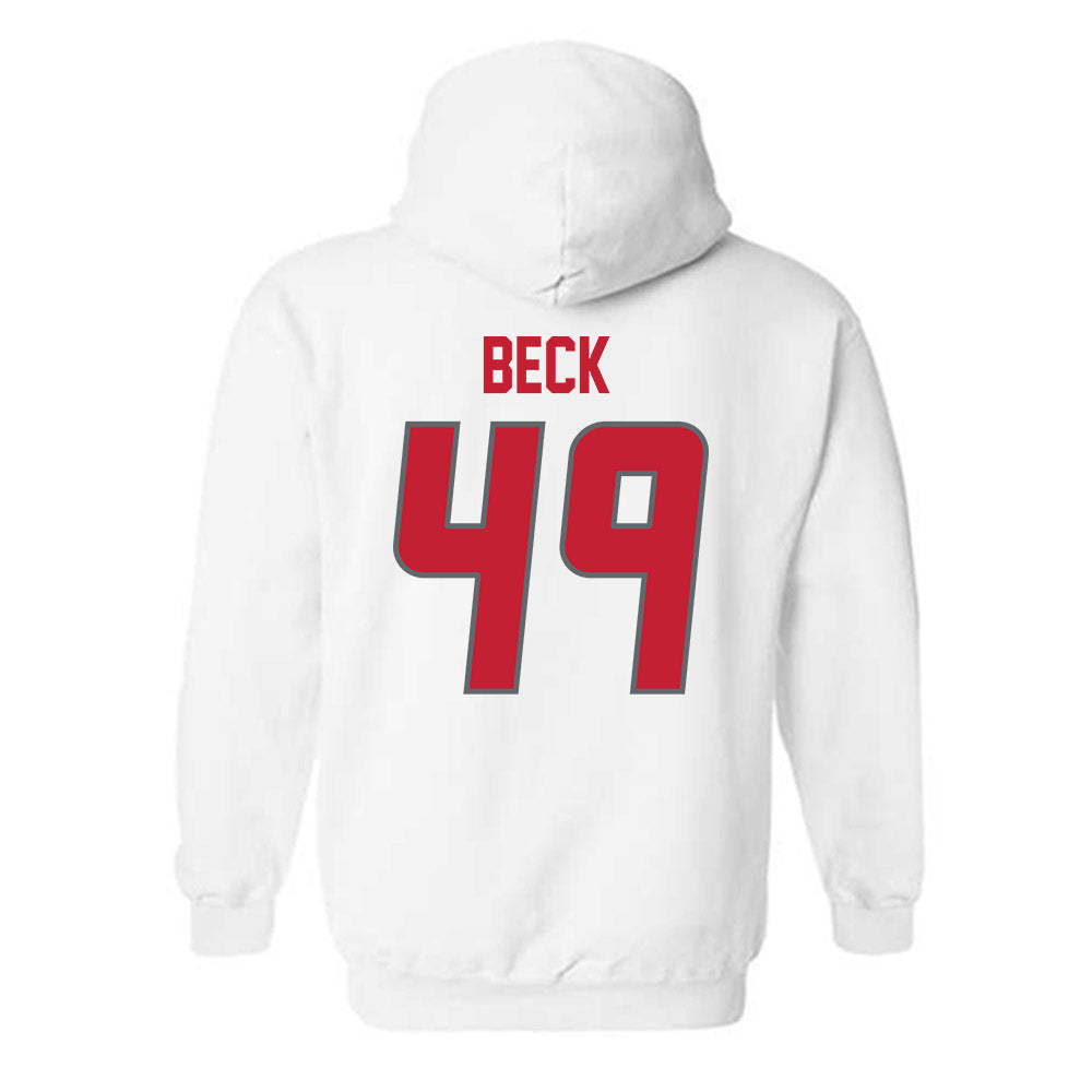 New Mexico - NCAA Football : Caden Beck - Classic Shersey Hooded Sweatshirt-1