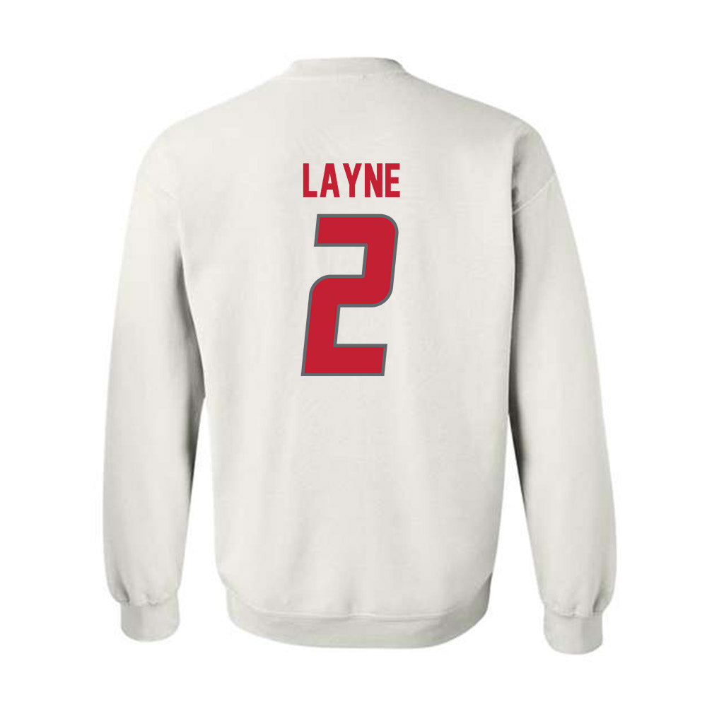 New Mexico - NCAA Football : Jack Layne - Classic Shersey Crewneck Sweatshirt-1