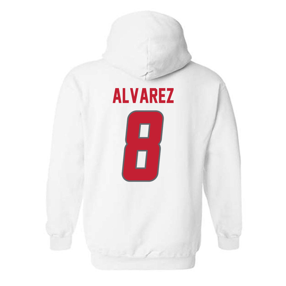 New Mexico - NCAA Baseball : Diego Alvarez - Classic Shersey Hooded Sweatshirt-1