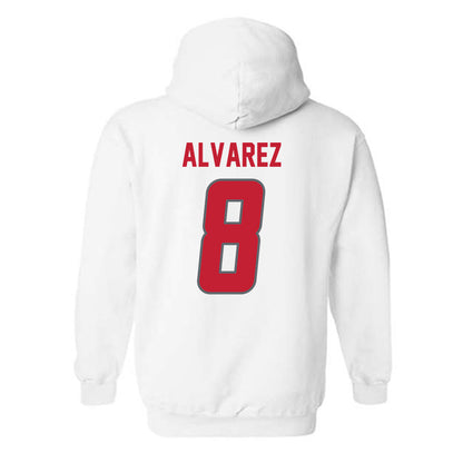 New Mexico - NCAA Baseball : Diego Alvarez - Classic Shersey Hooded Sweatshirt-1