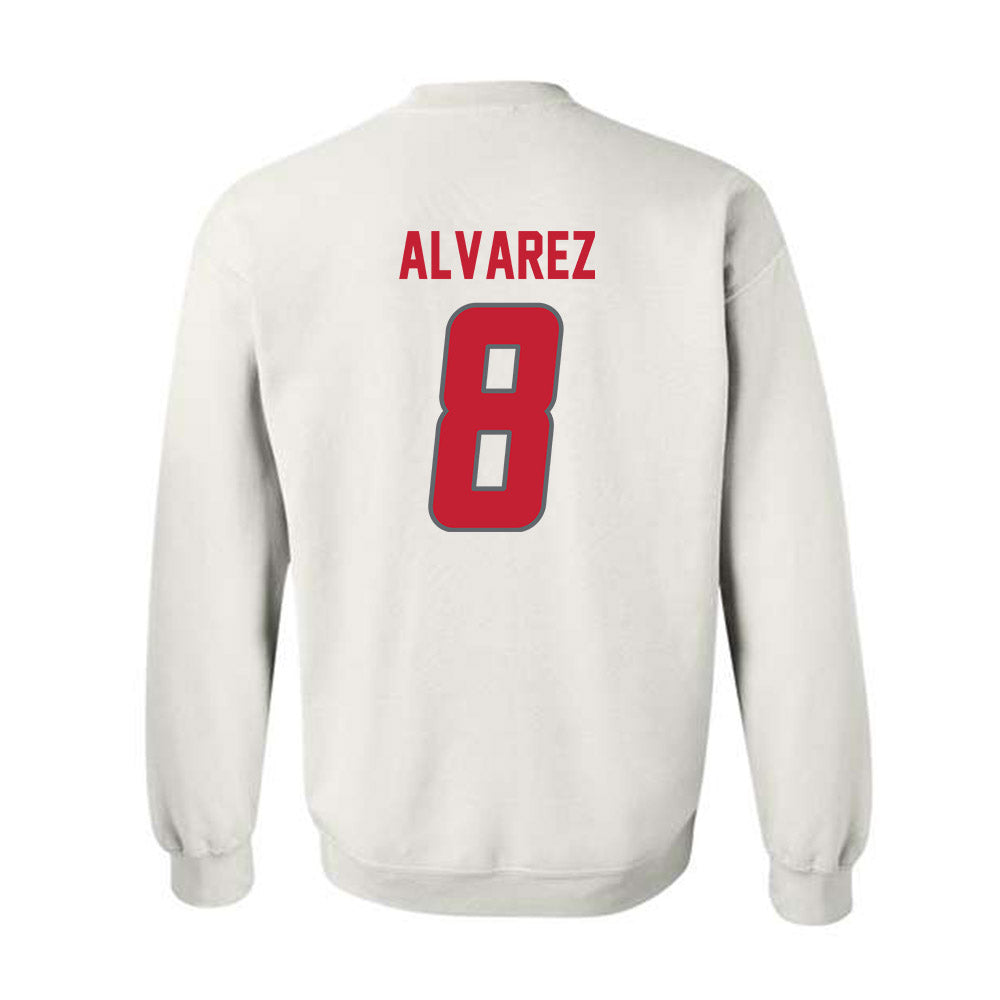 New Mexico - NCAA Baseball : Diego Alvarez - Classic Shersey Crewneck Sweatshirt-1