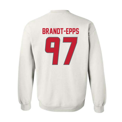 New Mexico - NCAA Football : Devin Brandt-Epps - Classic Shersey Crewneck Sweatshirt-1