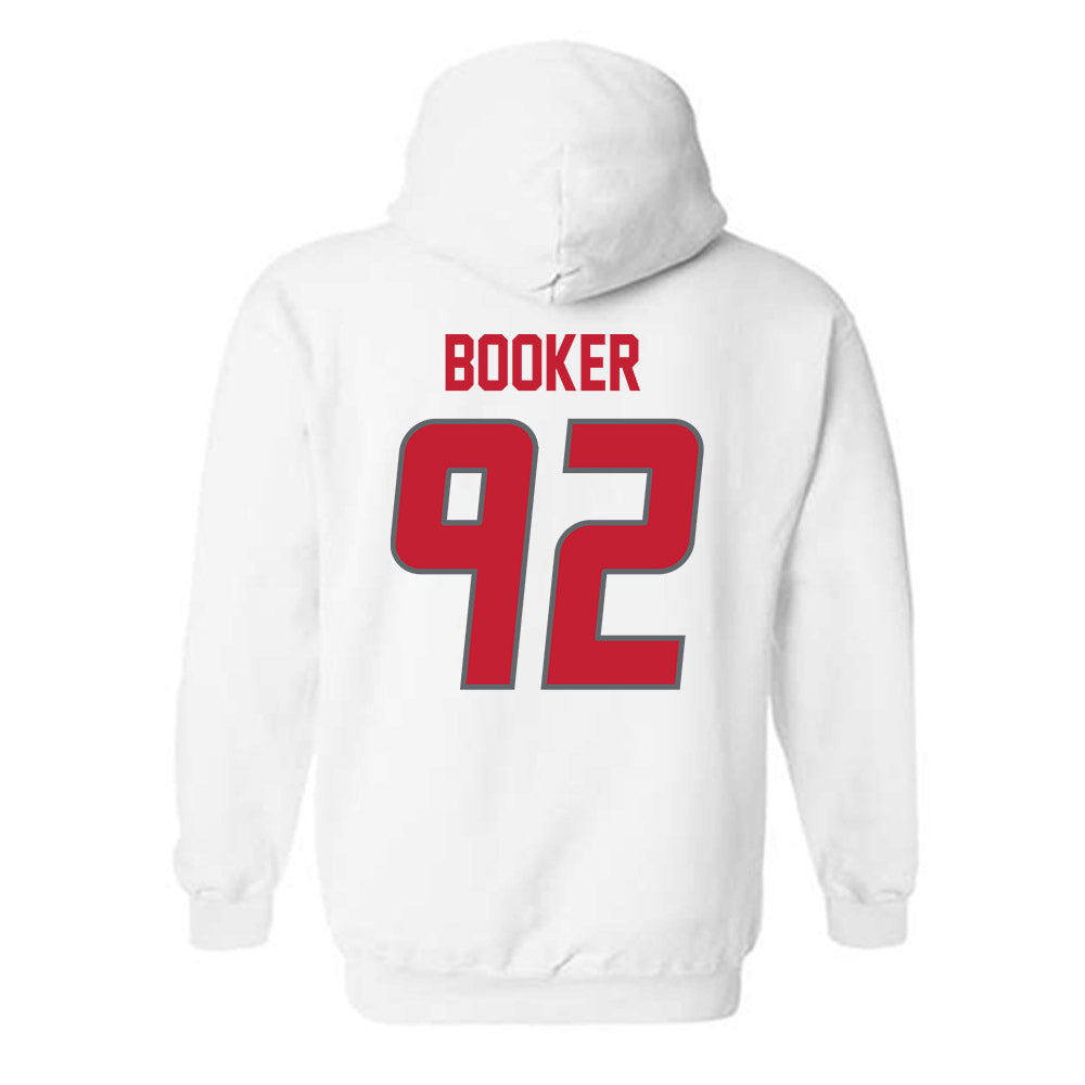New Mexico - NCAA Football : Brian Booker - Classic Shersey Hooded Sweatshirt-1