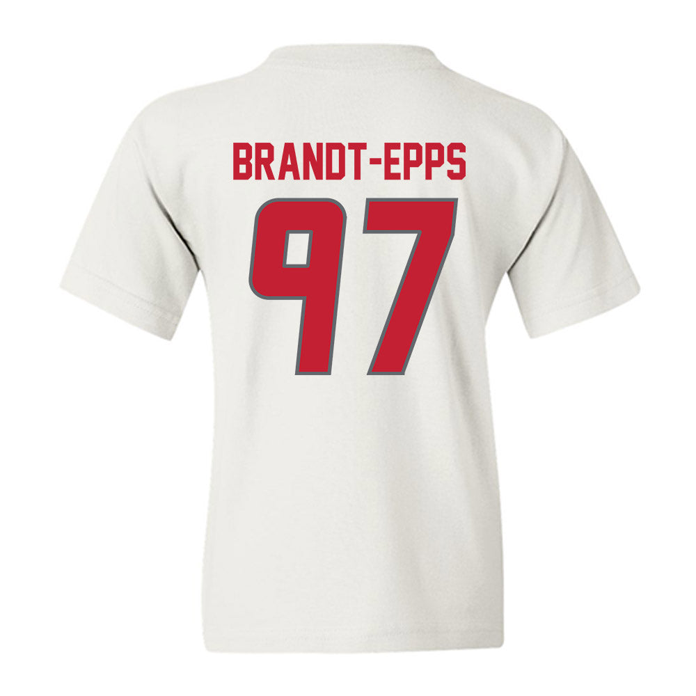 New Mexico - NCAA Football : Devin Brandt-Epps - Classic Shersey Youth T-Shirt-1