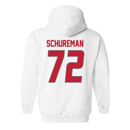 New Mexico - NCAA Football : Griffin Schureman - Classic Shersey Hooded Sweatshirt-1
