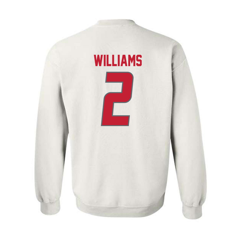 New Mexico - NCAA Football : Abraham Williams - Classic Shersey Crewneck Sweatshirt-1