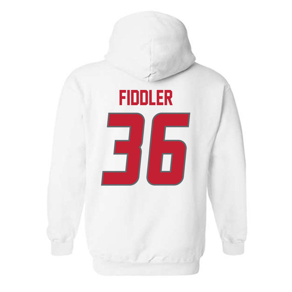 New Mexico - NCAA Baseball : Elias Fiddler - Classic Shersey Hooded Sweatshirt-1