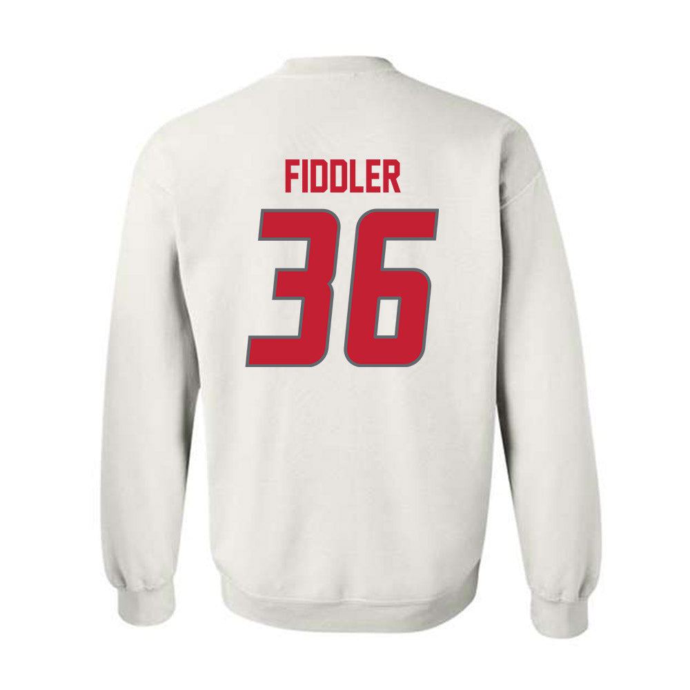 New Mexico - NCAA Baseball : Elias Fiddler - Classic Shersey Crewneck Sweatshirt-1
