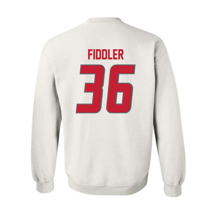 New Mexico - NCAA Baseball : Elias Fiddler - Classic Shersey Crewneck Sweatshirt-1