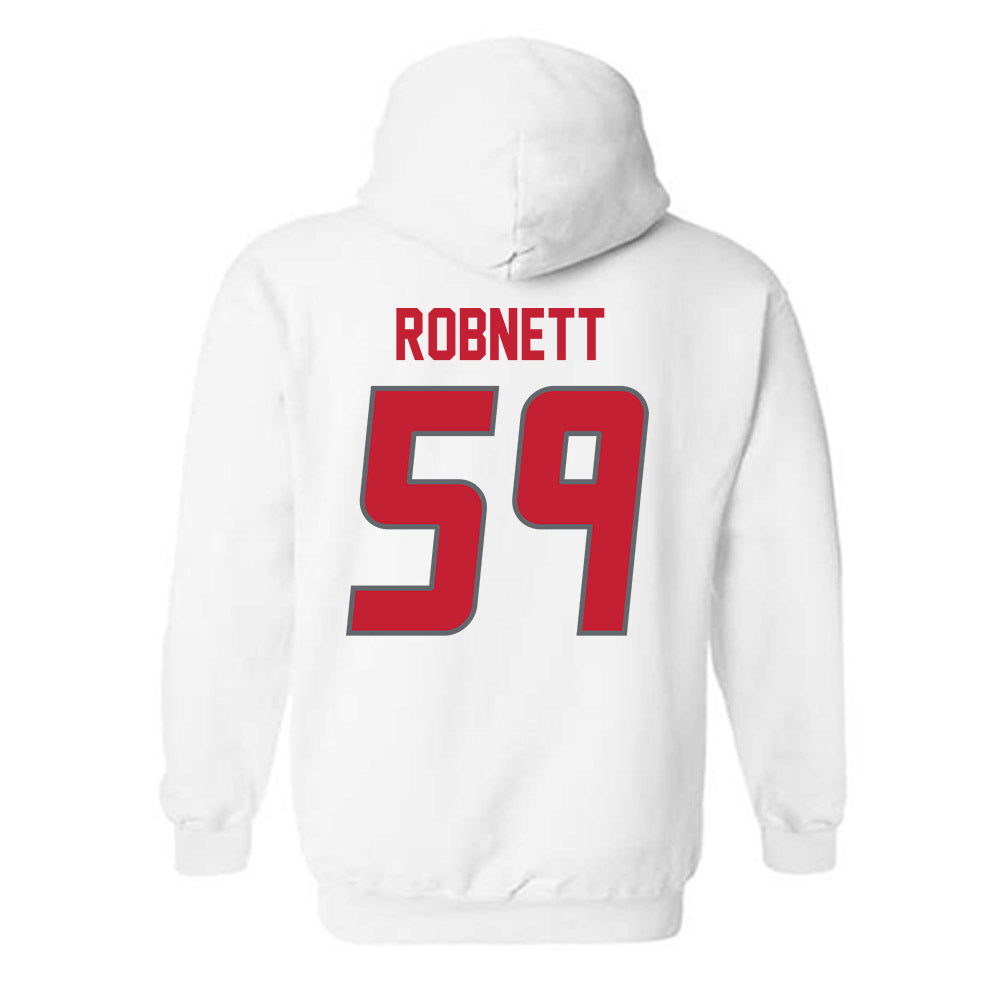 New Mexico - NCAA Football : Kaden Robnett - Classic Shersey Hooded Sweatshirt-1