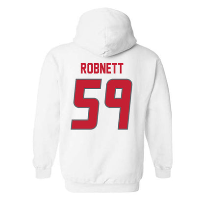 New Mexico - NCAA Football : Kaden Robnett - Classic Shersey Hooded Sweatshirt-1