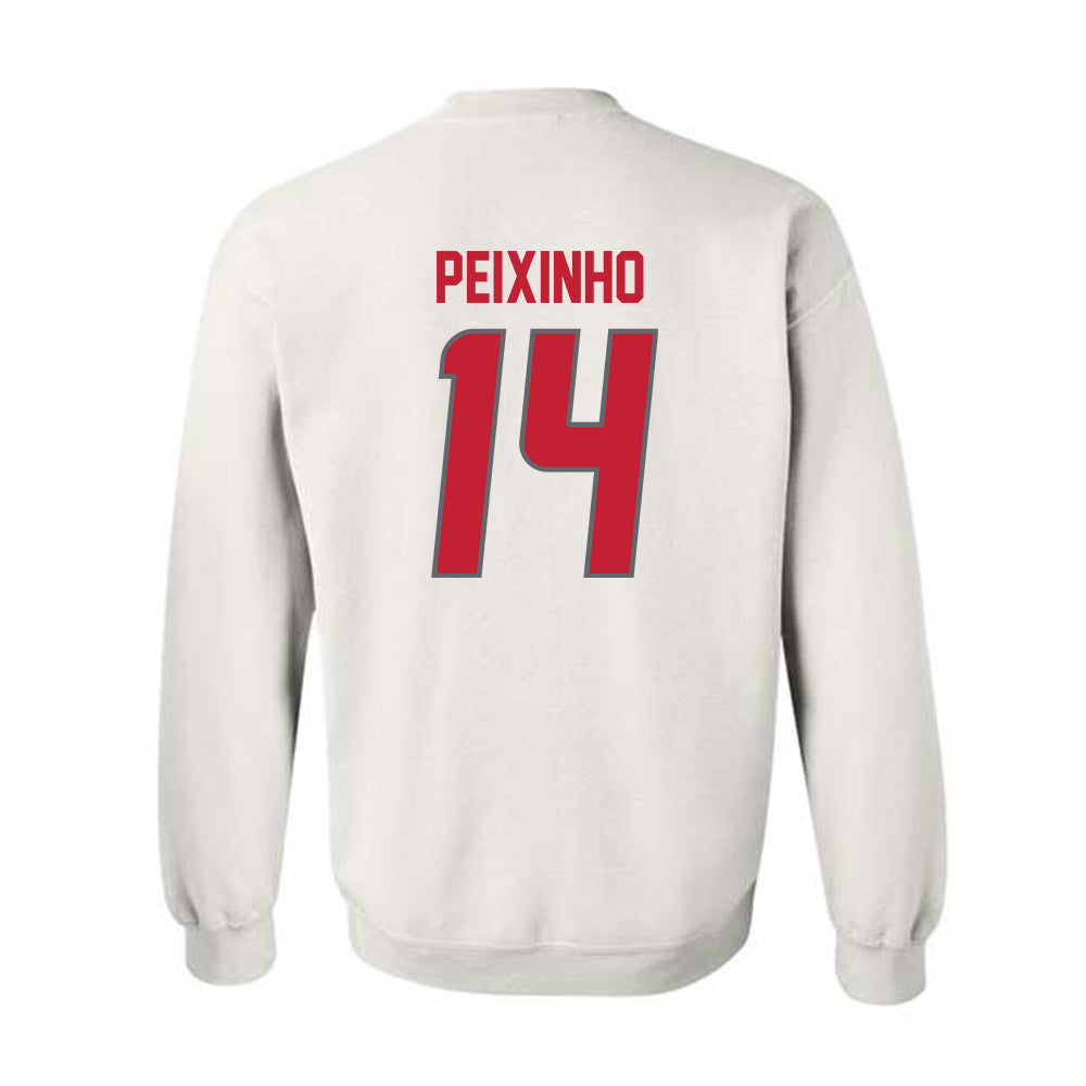 New Mexico - NCAA Women's Basketball : Leonor Peixinho - Classic Shersey Crewneck Sweatshirt-1