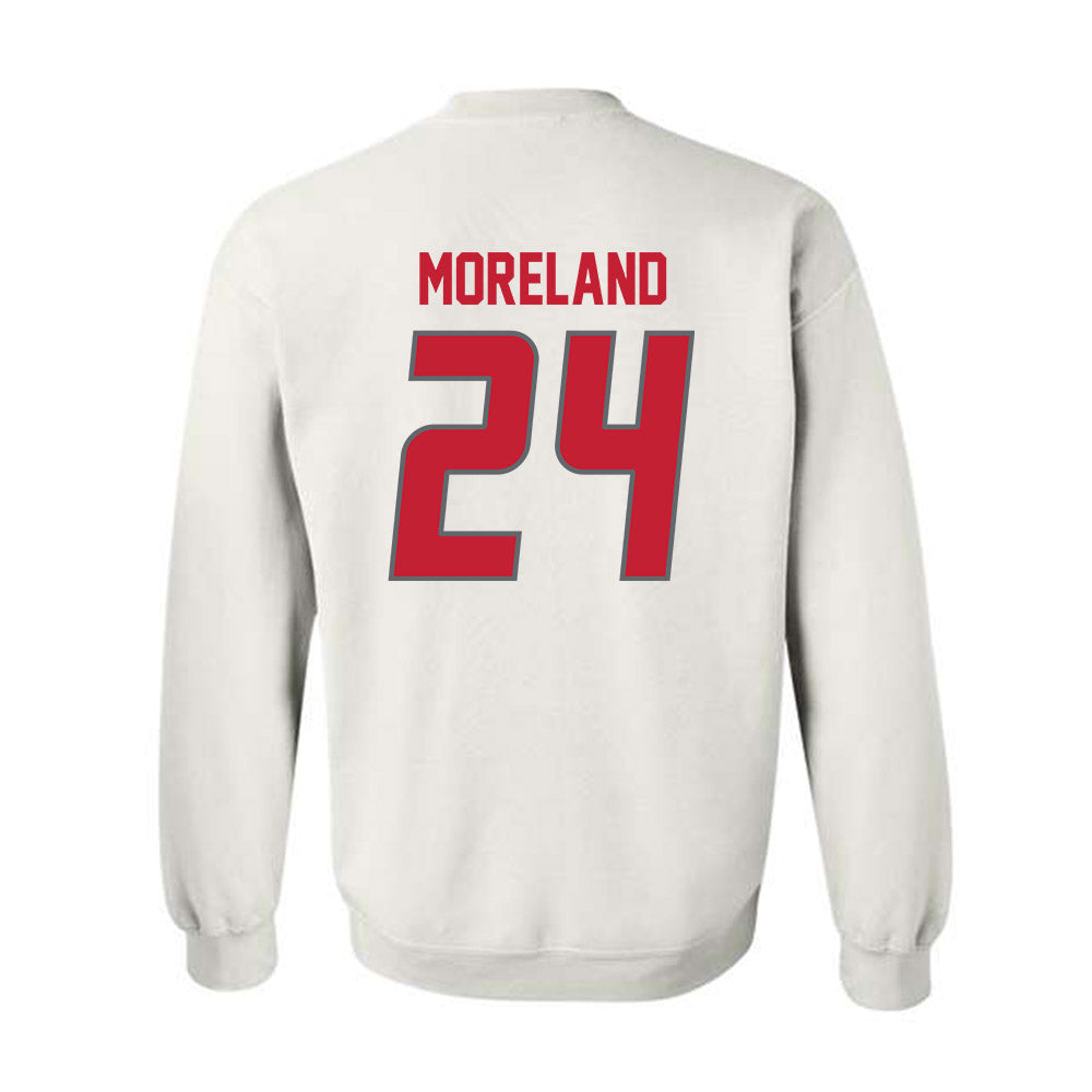 New Mexico - NCAA Women's Basketball : Amhyia Moreland - Classic Shersey Crewneck Sweatshirt-1