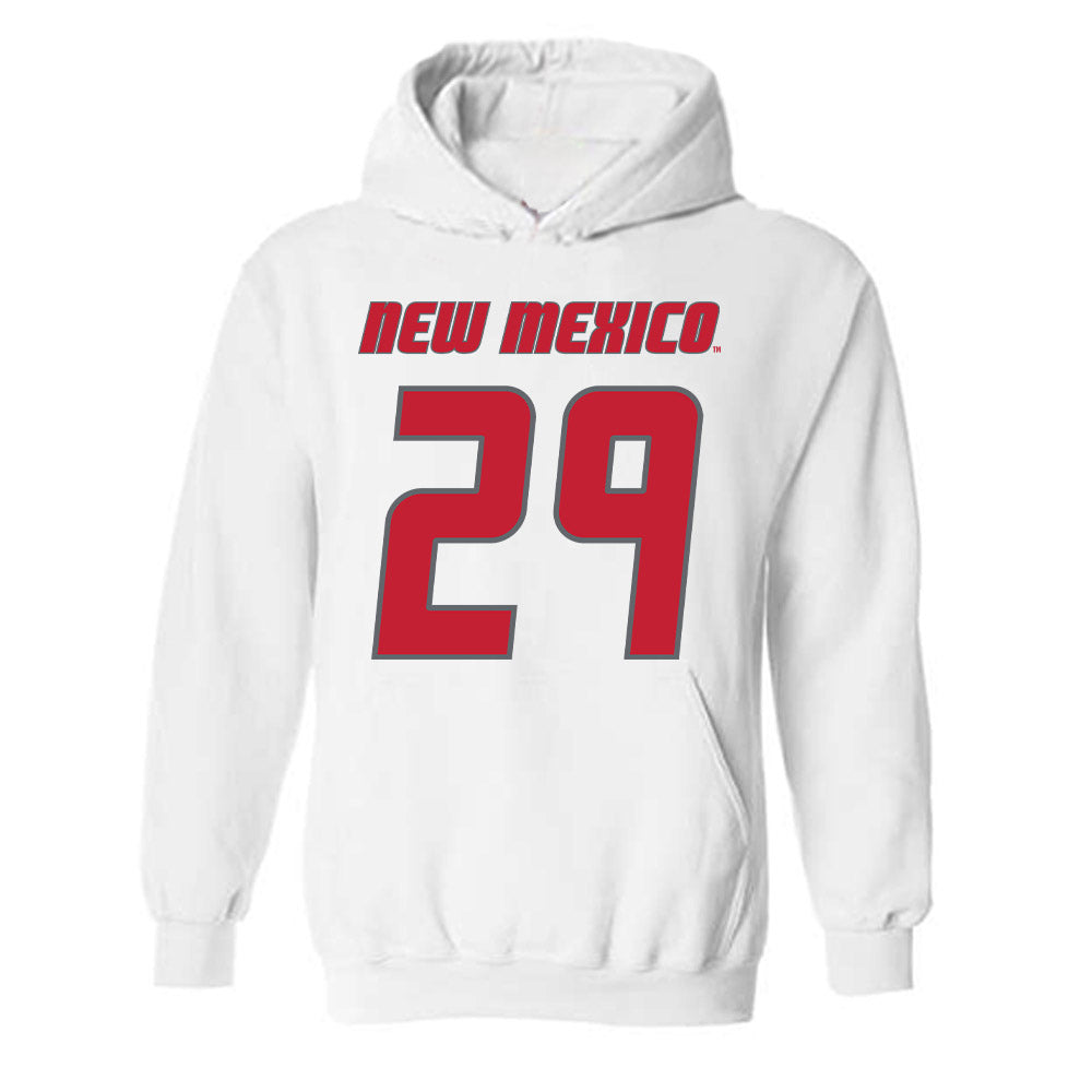 New Mexico - NCAA Baseball : Caleb Herd - Classic Shersey Hooded Sweatshirt-0