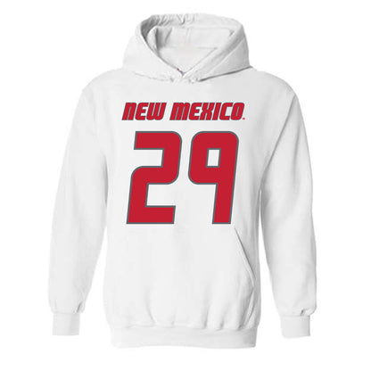 New Mexico - NCAA Baseball : Caleb Herd - Classic Shersey Hooded Sweatshirt-0