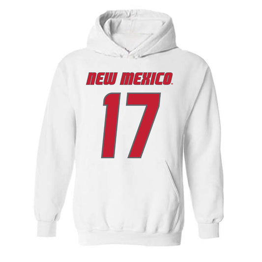 New Mexico - NCAA Football : Michael Buckley - Classic Shersey Hooded Sweatshirt-0