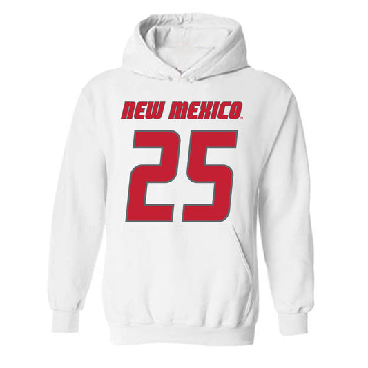 New Mexico - NCAA Football : Dsean Martinez - Classic Shersey Hooded Sweatshirt-0