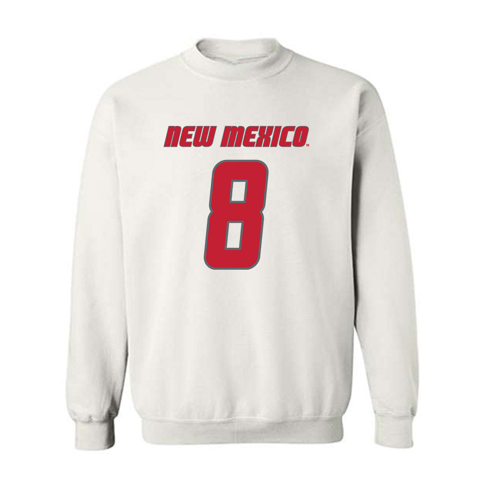 New Mexico - NCAA Baseball : Diego Alvarez - Classic Shersey Crewneck Sweatshirt-0