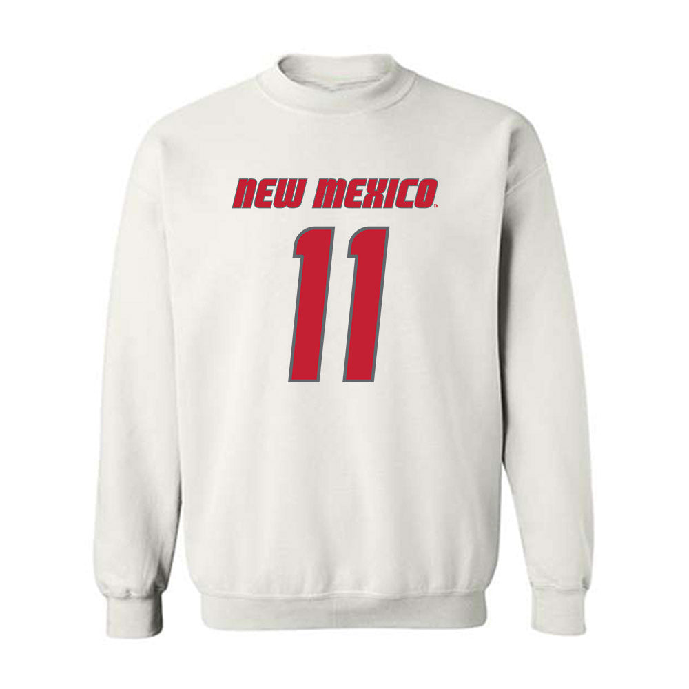 New Mexico - NCAA Men's Golf : Valentin Luna - Classic Shersey Crewneck Sweatshirt-0