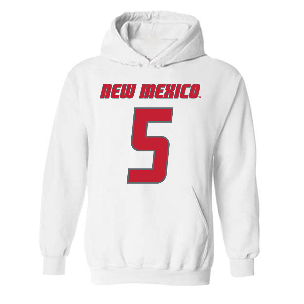 New Mexico - NCAA Baseball : Shane Miller - Classic Shersey Hooded Sweatshirt-0