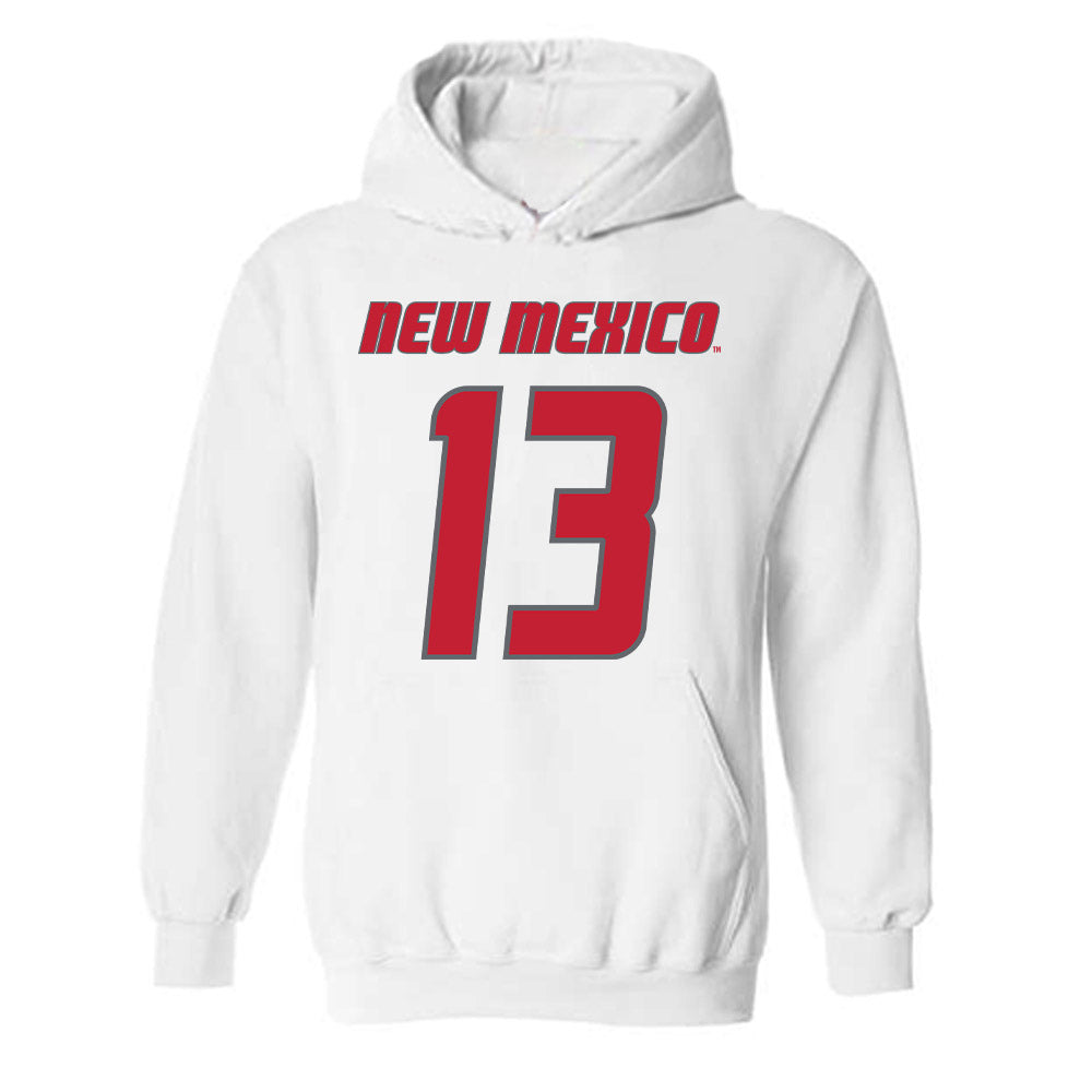 New Mexico - NCAA Women's Volleyball : Zoe Leonard - Classic Shersey Hooded Sweatshirt-0