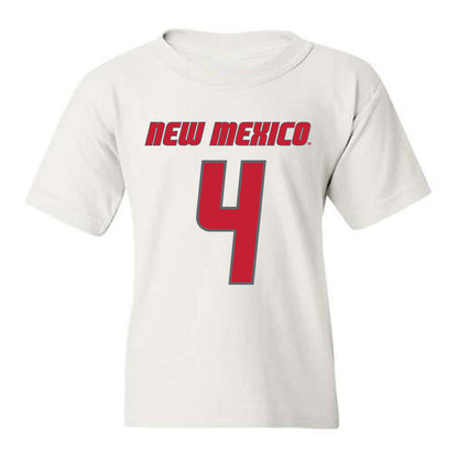 New Mexico - NCAA Men's Basketball : Uriah Tenette - Classic Shersey Youth T-Shirt-0