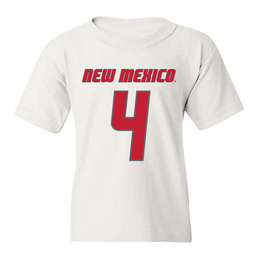 New Mexico - NCAA Men's Basketball : Uriah Tenette - Classic Shersey Youth T-Shirt-0