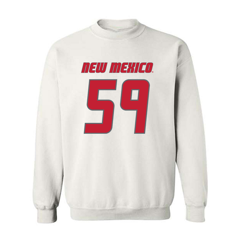New Mexico - NCAA Football : Kaden Robnett - Classic Shersey Crewneck Sweatshirt-0