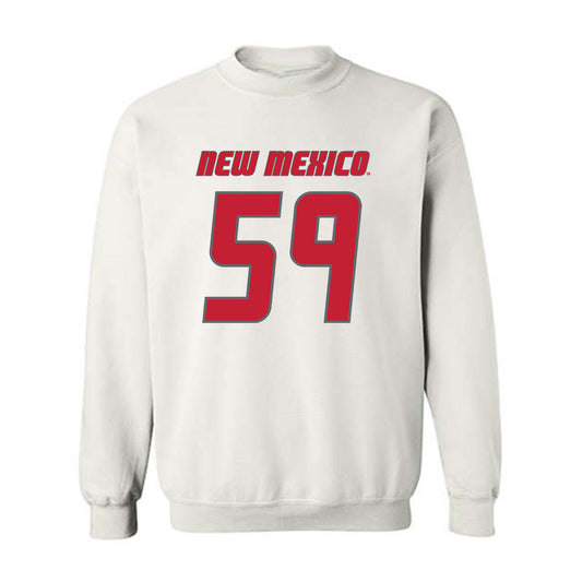 New Mexico - NCAA Football : Kaden Robnett - Classic Shersey Crewneck Sweatshirt-0