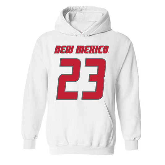 New Mexico - NCAA Women's Soccer : Presley Devey - Classic Shersey Hooded Sweatshirt-0