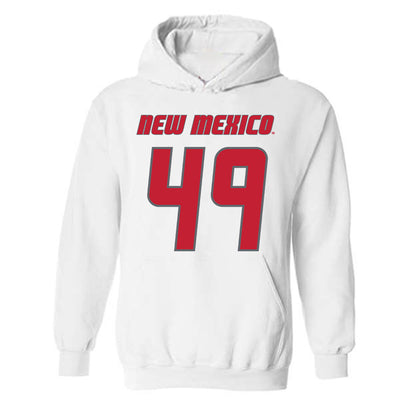 New Mexico - NCAA Baseball : Jack Messmore - Classic Shersey Hooded Sweatshirt-0