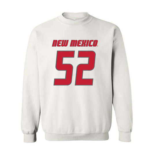New Mexico - NCAA Football : RJ Adams - Classic Shersey Crewneck Sweatshirt-0
